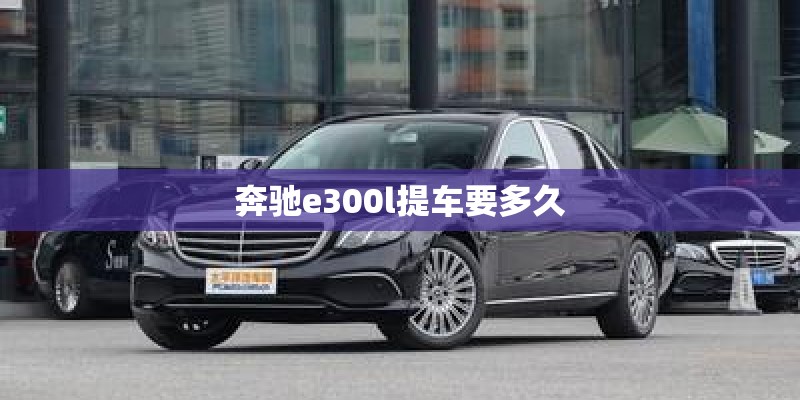 奔驰e300l提车要多久